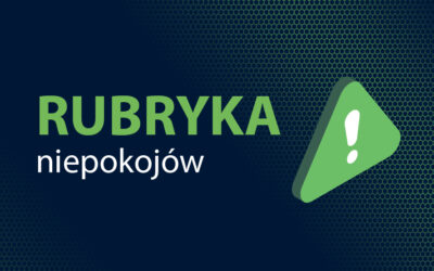 RUBRYKA NIEPOKOJÓW